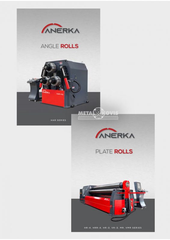 Anerka - Valjci za savijanje lima | Hidraulične savijačice cijevi i profila