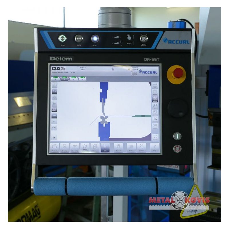 Apkant preša CNC ACCURL EURO PRO B32175, 6-osi DELEM DA66T Cijena