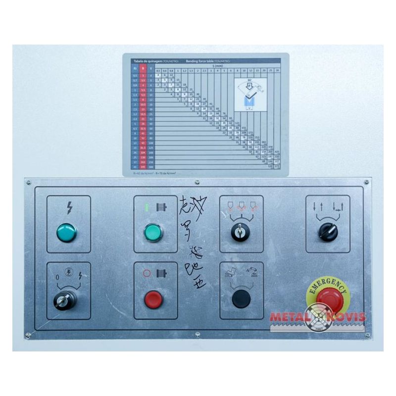 Apkant preša CNC ACCURL EURO PRO B32175, 6-osi DELEM DA66T Cijena