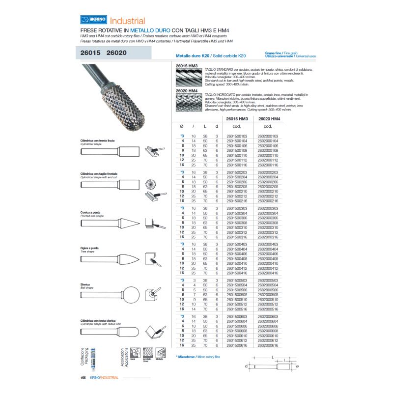 Carbide rotary files HM4 6mm Price