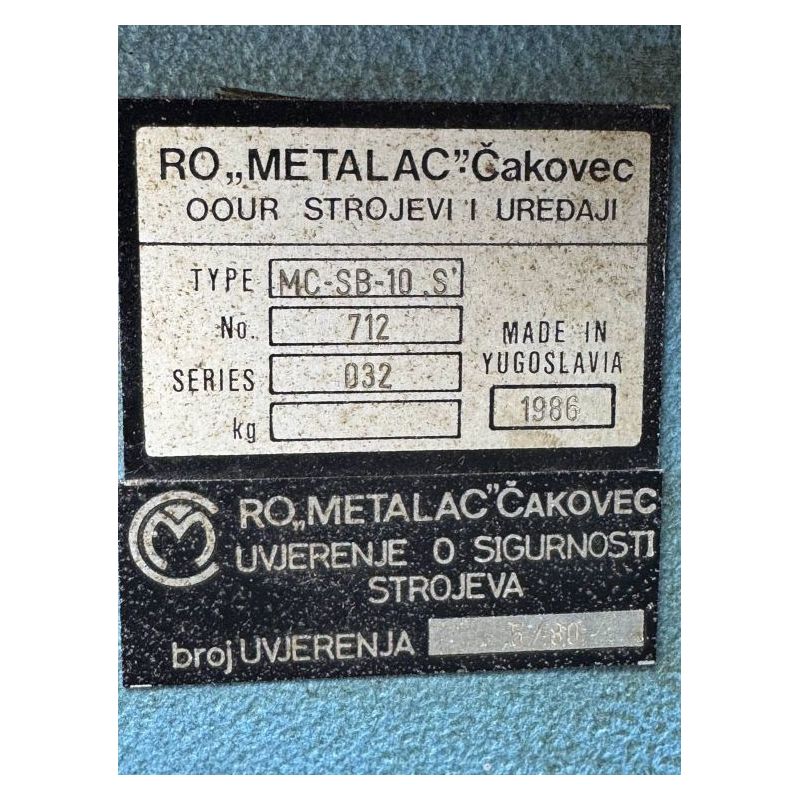 Bušilica Metalac Čakovec MK-2 Cijena