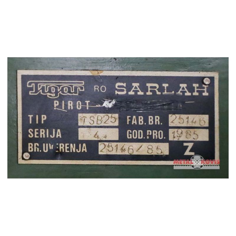 Bušilica Sarlah TSB25 MK3 Price
