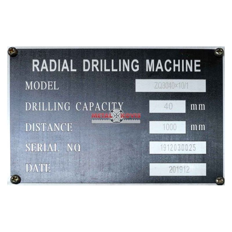 Drilling Machine ZQ3040x10/1 Price