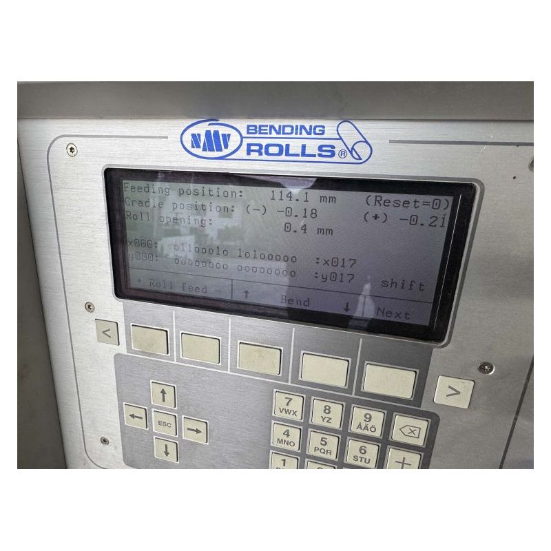 CNC valjci za savijanje Luna 8835 18/05, 1890 x 0,5 mm, Sweden(Švedska) Cijena