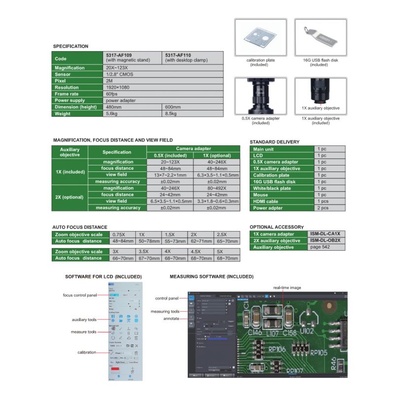 Digitalni mikroskop s fleksibilnom rukom, Insize Cijena