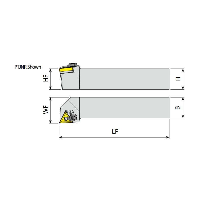 Držač pločice za tokarenje PTJNR 2020K 16, YG-1 Cijena