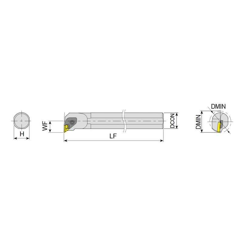 Držač pločice za tokarenje S32T CKUNL 16, YG-1 Cijena