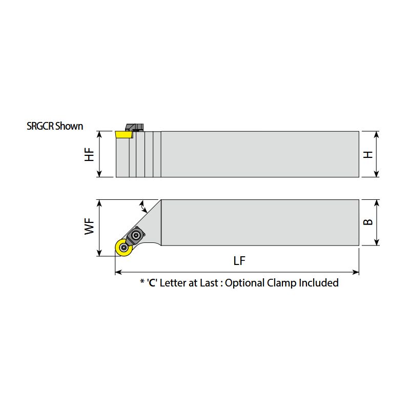 Držač pločice za tokarenje SRDCN 2020K 06, YG-1 Cijena