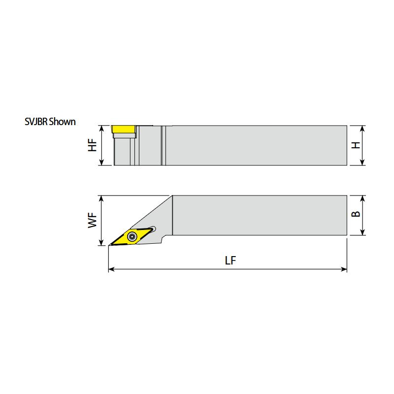 Držač pločice za tokarenje SVVBN 2020K 16, YG-1 Cijena