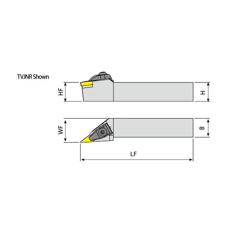 Držač pločice za tokarenje TVJNL 2525M 16, YG-1 Cijena