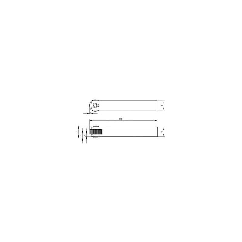 Držač za rovašenje, M1 20.08.16 16x16 mm R+L, Integi Cijena