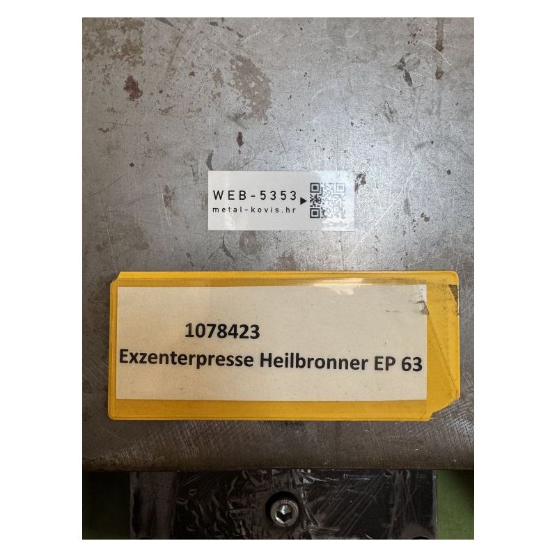 Ekscentar preša 63t Cijena