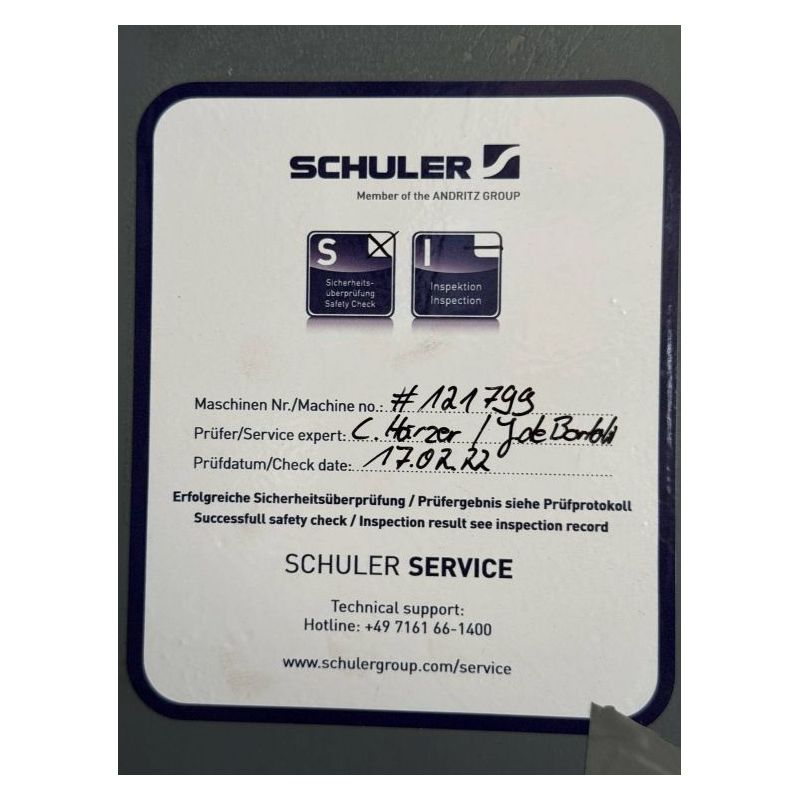 Ekscentar preša Weingarten Cijena