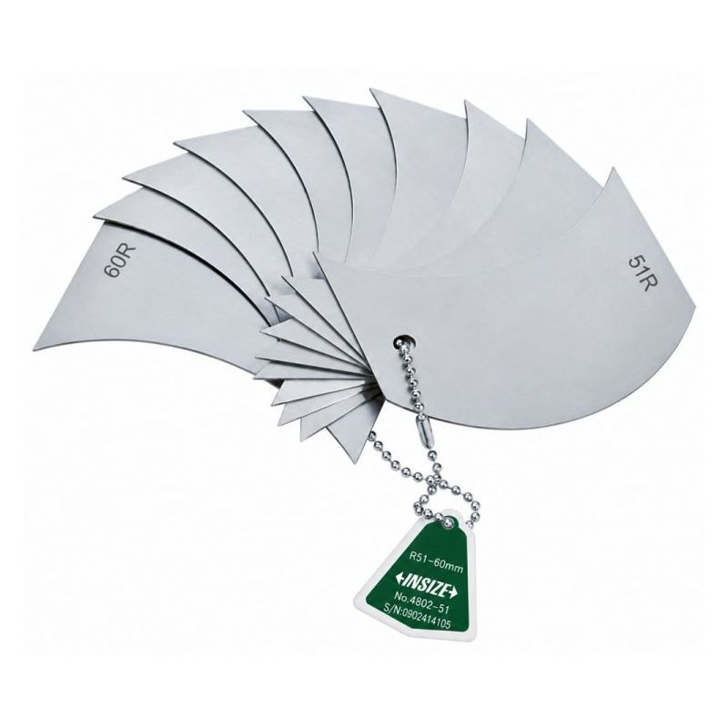 Etalon radijusa 41-50 mm 10dj., Insize Cijena