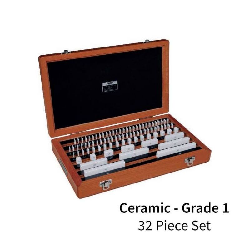 Ceramic Gauge Block Set, ISO 3650, Grade 1 32pcs Price