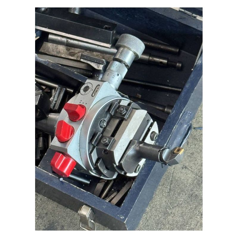 Glava za istokarivanje D’Andrea TA120, ima posmak, može raditi kanal za zegere Cijena