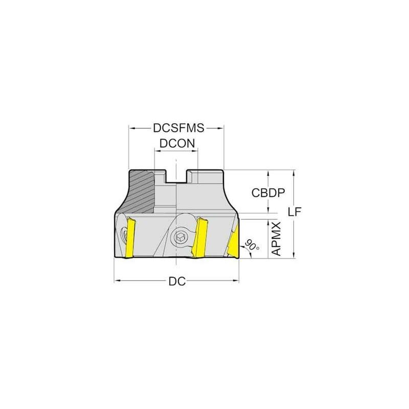 Glodaća glava F90-TP16-D63Z5S22, YG-1 Cijena