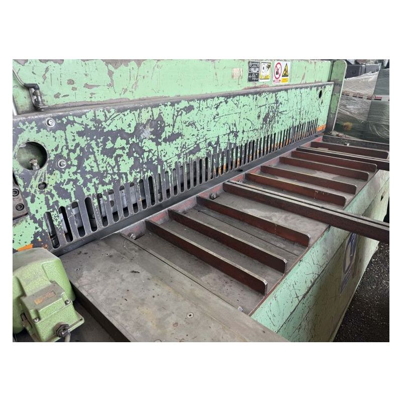 Hidraulične škare za lim 2000x6 mm, STROJAREN PIESOK NTE 2000/6,3 Cijena