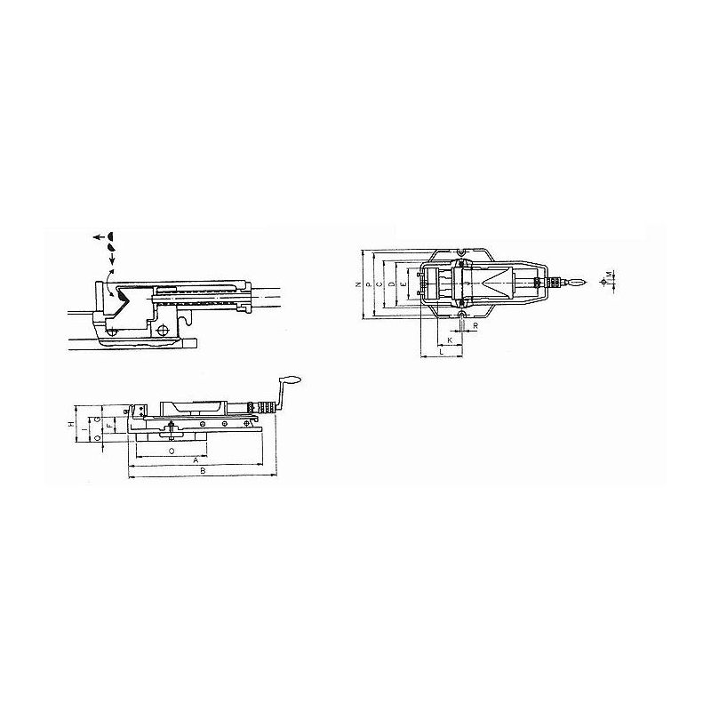 Hidraulični škripac HW-160 Cijena