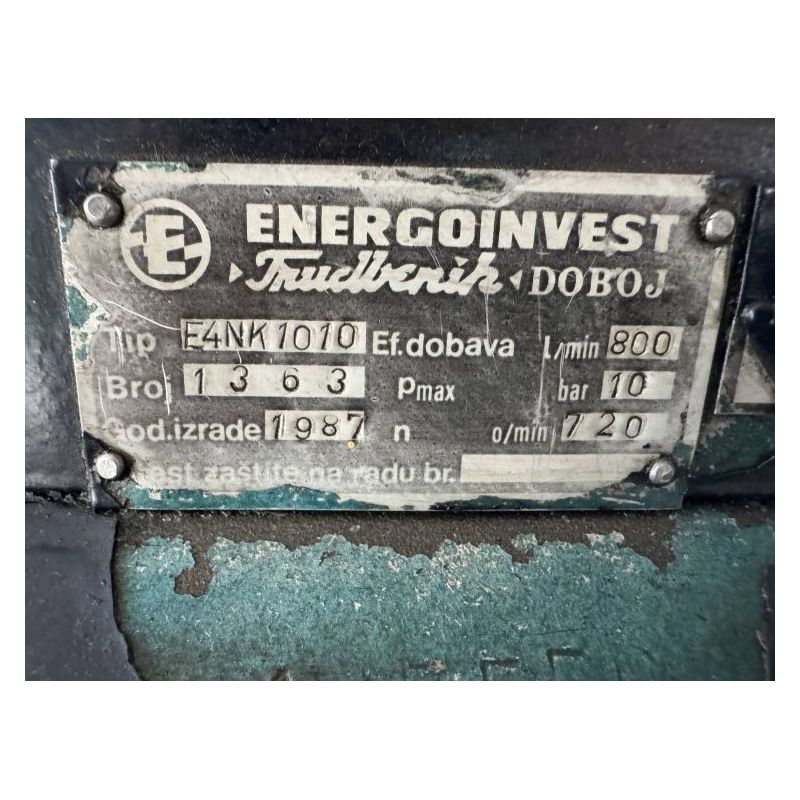 Klipni kompresor Energoinvest Trudbenik E4NK-1010 - 800 l/min, 460 l Cijena