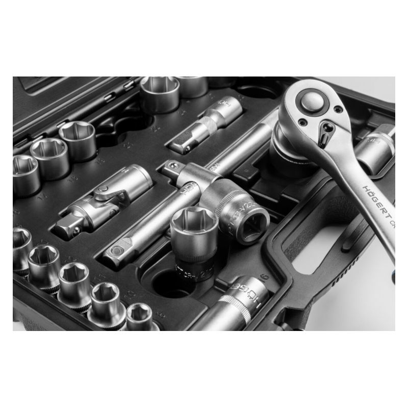 Ključ nasadni set 1/2 24/1 8-32mm u koferu EX 1R410, Hoegert Cijena