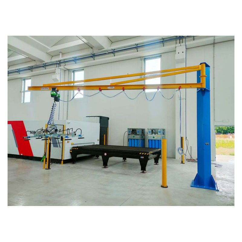 Kran na stupu 1000 kg, H=4m, L=6m Cijena