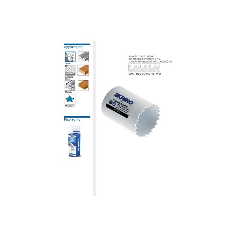 Kruna Ø19 mm HSS-Co8 Bi-Metall, Krino Cijena