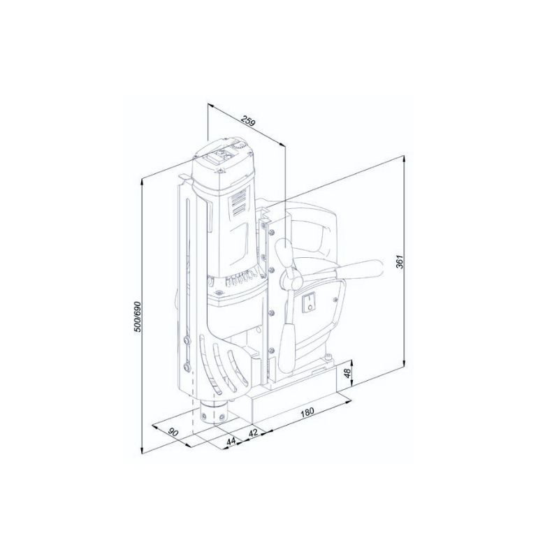 Magnetna bušilica PRO 52T - 220-240V/50-60Hz, Promotech Cijena