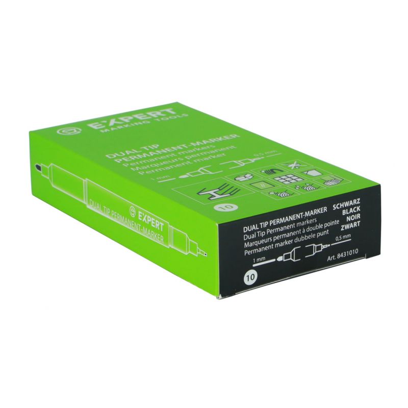 Double-ended dual-tip marker 0.5/1 mm black expert Price