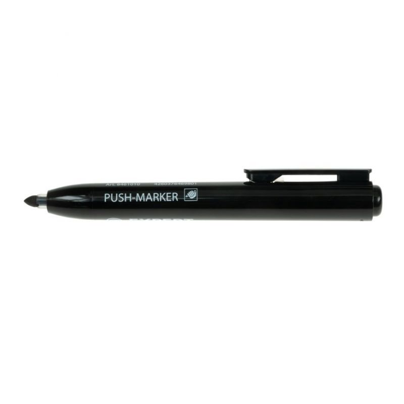 Marker okrugli push 1,5mm crni, Expert Cijena