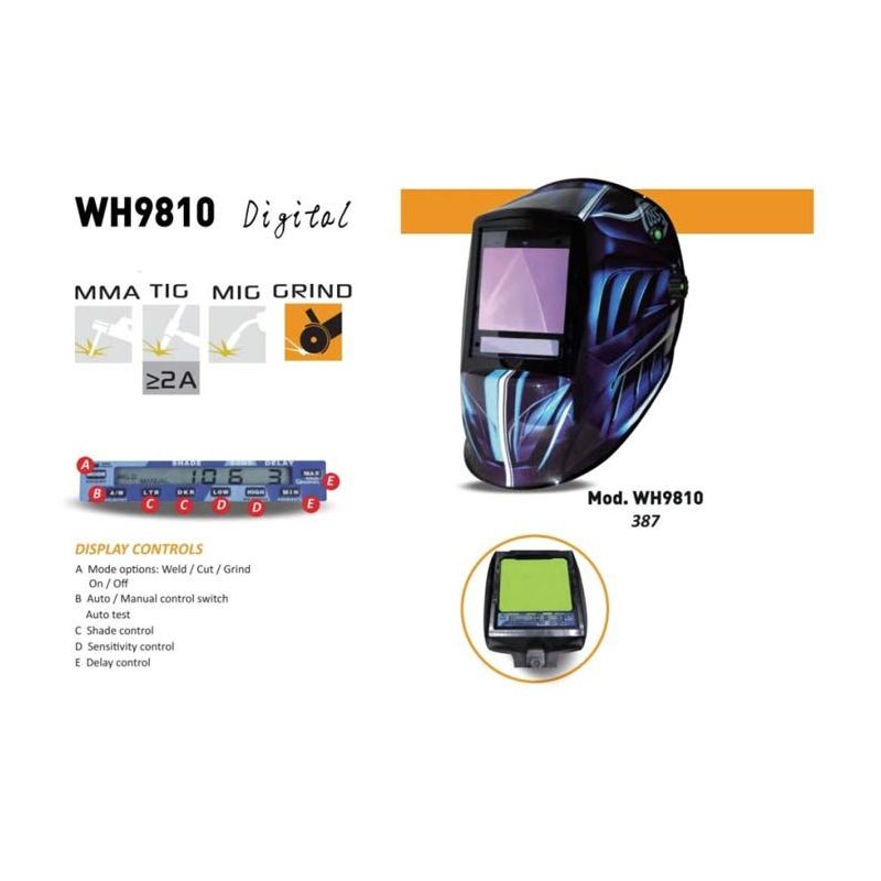 Maska za zavarivanje WH9810-SV Digital Cijena