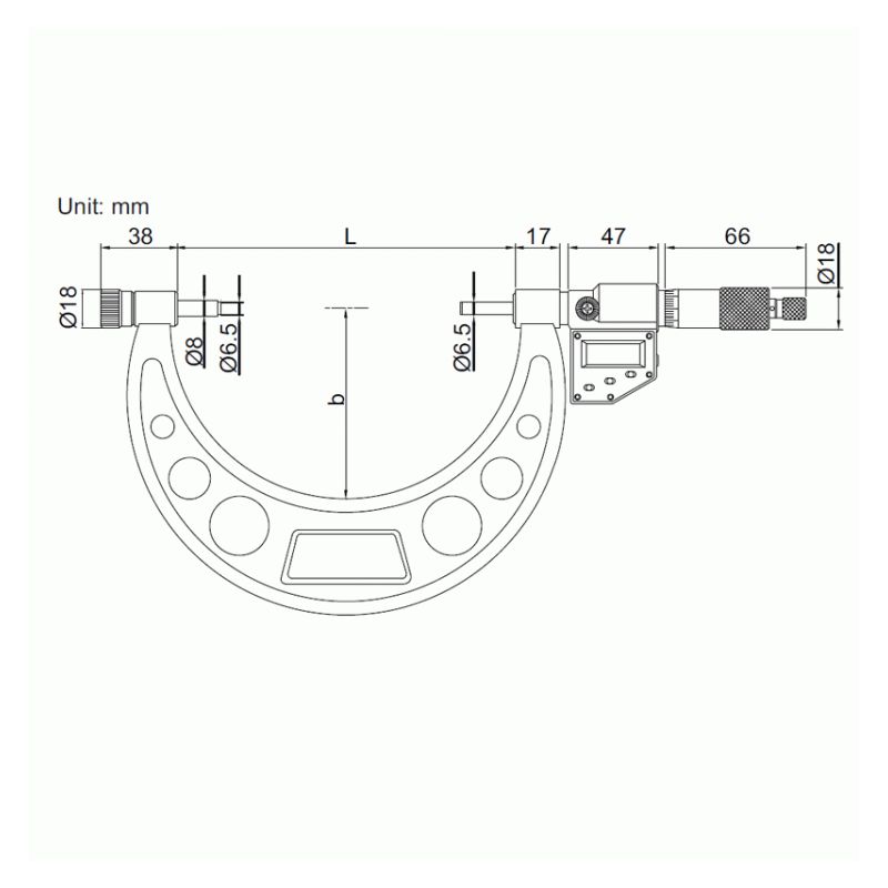 Mikrometar - vanjski, digitalni, 0-150 mm, IP54 Price