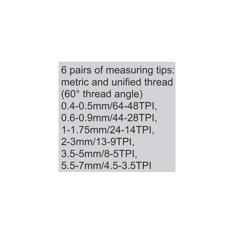 Mikrometar za mjerenje navoja - set - vanjski, digitalni, 25-50 mm, Insize Cijena