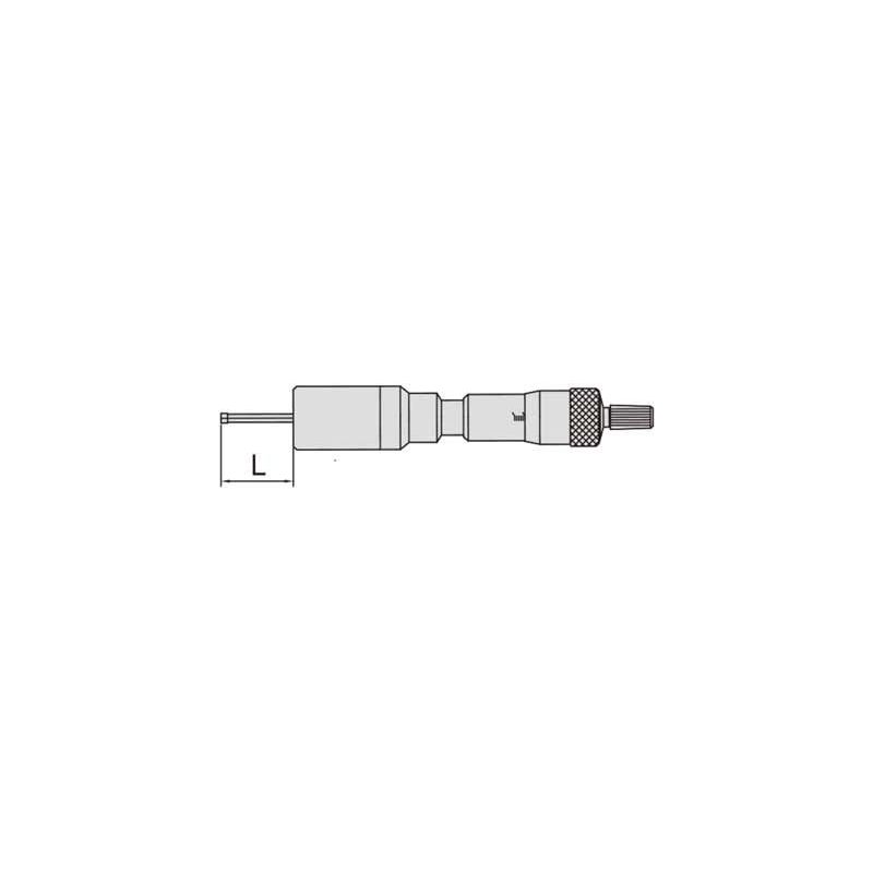 Mikrometar za unutarnje mjerenje u 3 točke, 2-2,5 mm, 0,001 mm, Insize Cijena