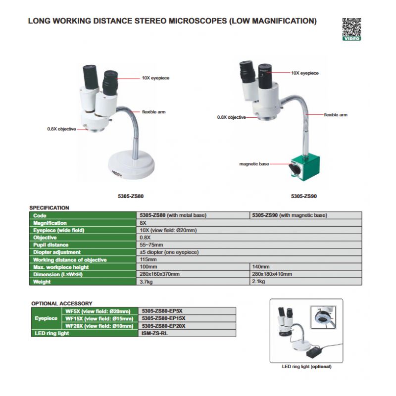 Mikroskop 5305-ZS80, Insize Cijena