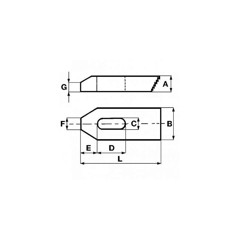 Toothed clamps M12-14 Link Gruppo Price