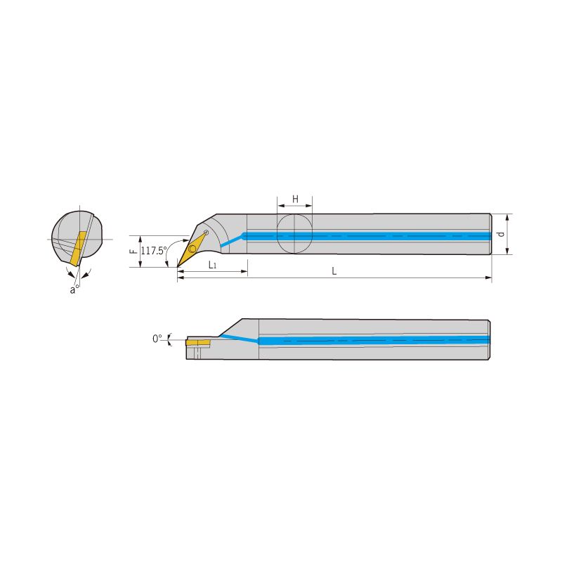 Držač pločice za tokarenje S20Q-SVQCL 16, Derek Cijena