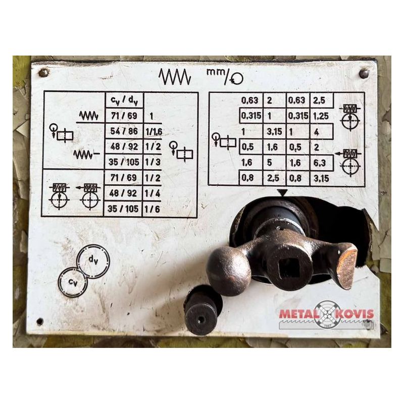 Odvalna glodalica WMW ZFWZ 250x5 - II Price