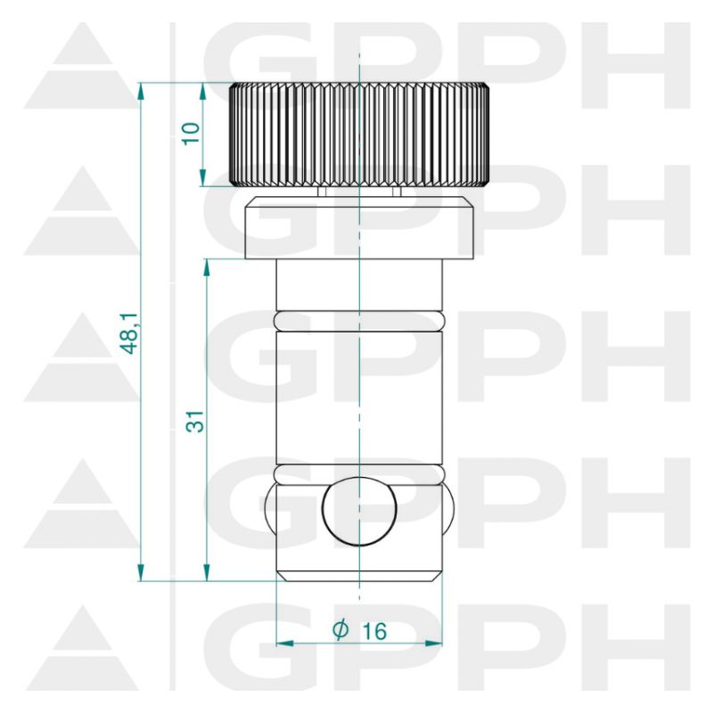Pin brzi Ø16 mm, GPPH Cijena