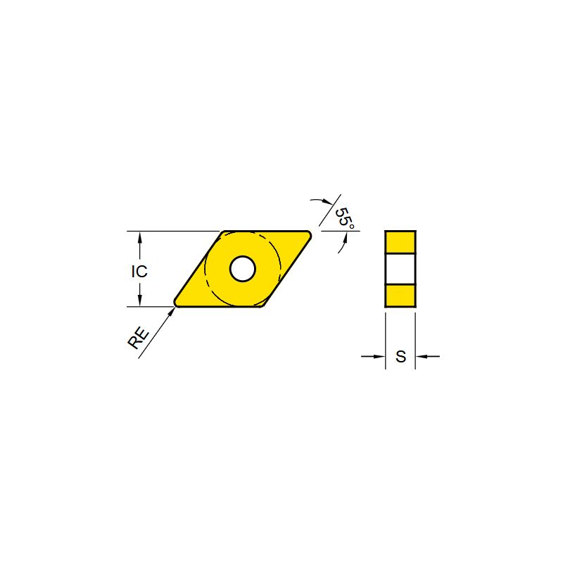 Pločica DNUX 150604-L-YG3115, YG-1 Cijena