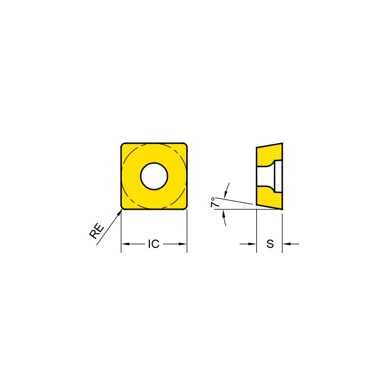 Turning Inserts SCMT09T308-UF-YG3115, YG-1 Price