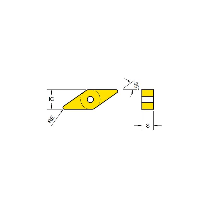 Pločica VNMG 160404-MM-YG213, YG-1 Cijena