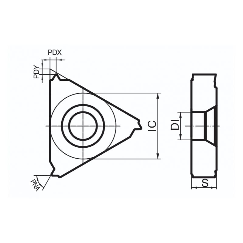 Pločica za vanjski navoj 16ER150ISO HS5225, Hardstone Cijena