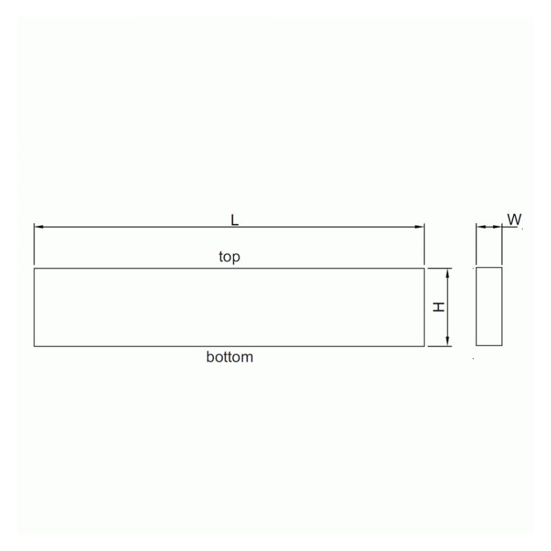 Podloge za škripac, 160 mm, 9 parova, Insize Cijena