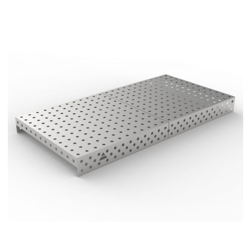 Pokrov inox za stol za zavarivanje PLUS 2400X1200 mm, 3D, D28 mm, 100x100 mm Cijena