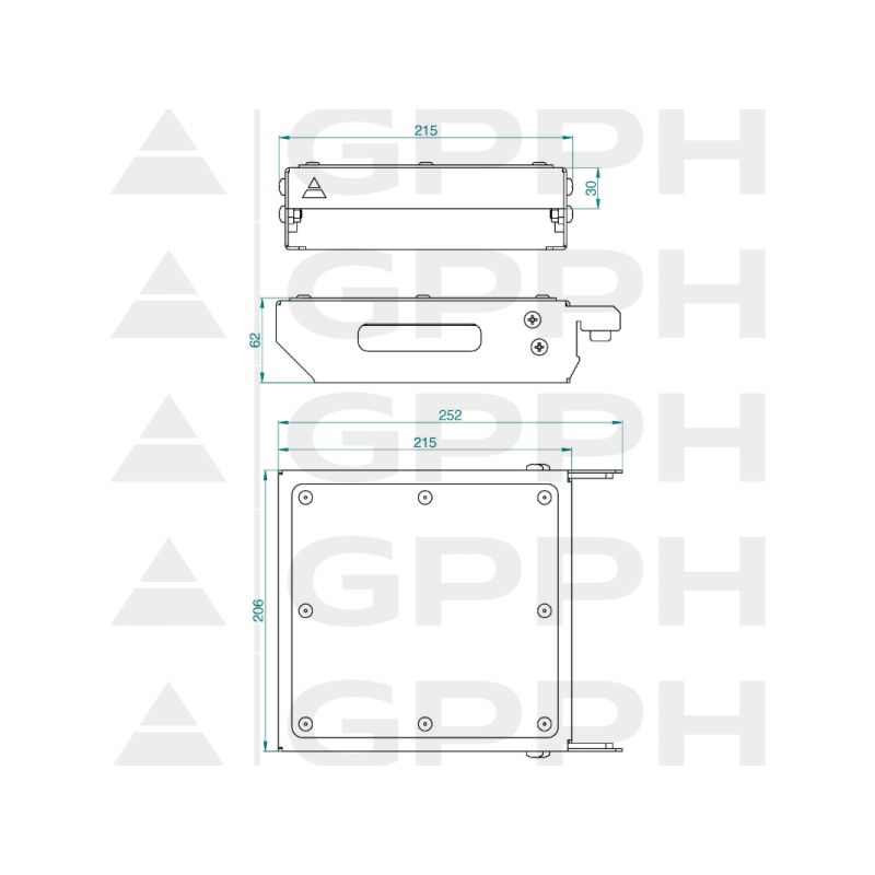 Polica L ravna mobilna, za alate, Ø28 mm, GPPH Cijena
