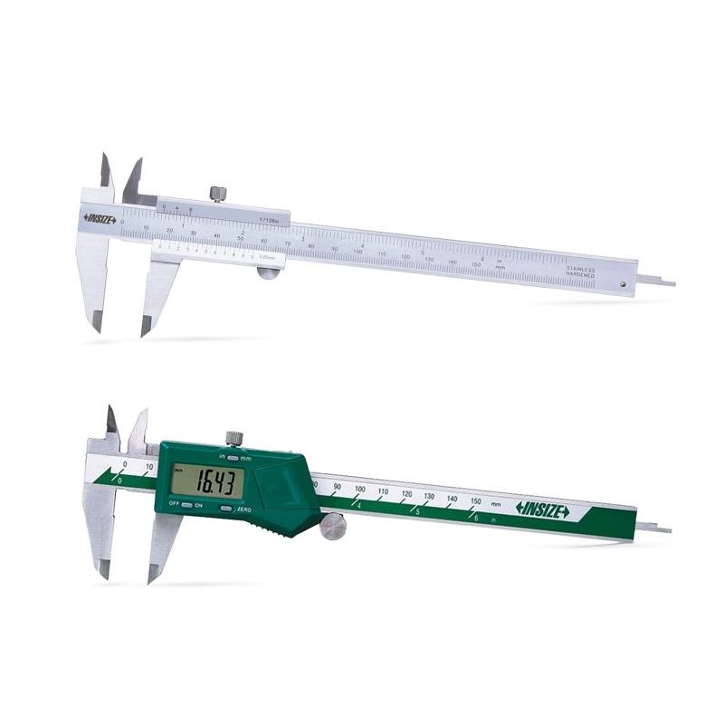 Pomično mjerilo SET 0-200 mm, Digitalno+Analogno Cijena