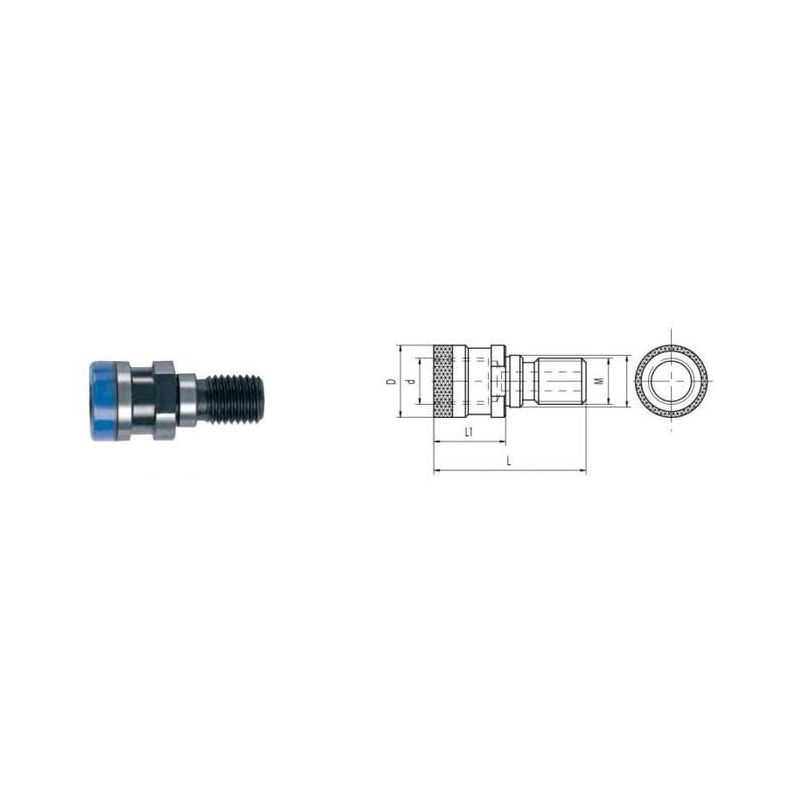 Pull Stud - OTT System BT40, Kintek Price