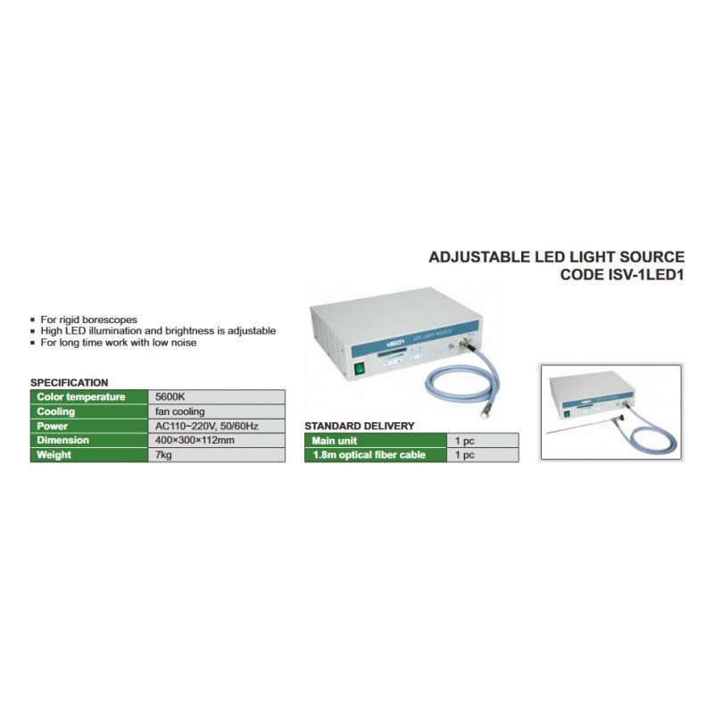 Prilagodljivi izvor LED svjetla, Insize Cijena