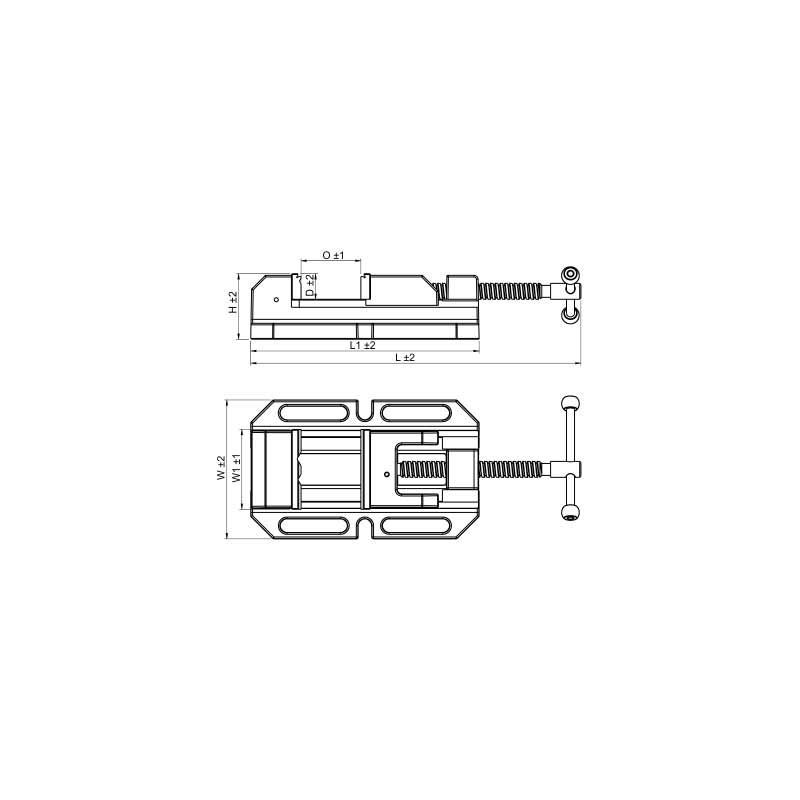 Hand Drilling Machines Vise 100 mm Price